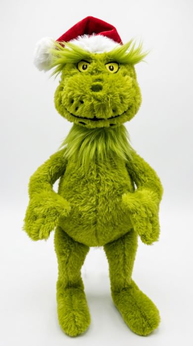 (Mis 3+) IL GRINCH Peluche con cappello 40cm…x12